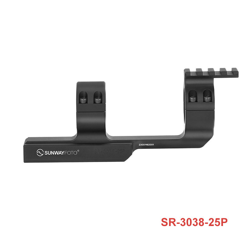 SR-3038 Series Cantilever Offset Scope Rings,30mm Dual Ring Scope Mount for Rifle Picatinny Rail, 3.58'' Dovetail