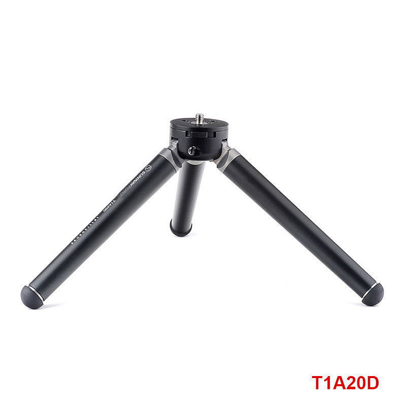 T1A20D-T Aluminum mini tabletop tripod  Due to its small size and portability