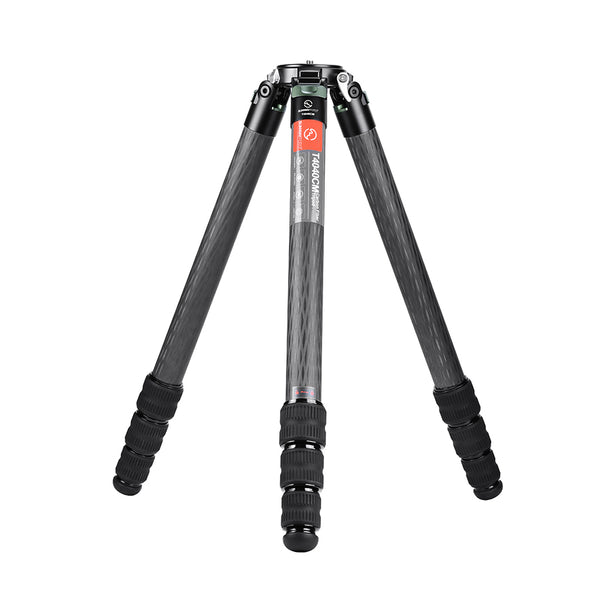 T4040CM Heavy Duty Carbon Fiber Tripod for Video Camera Photography and Hunting, 4 sections, 88lb(40kg) Load