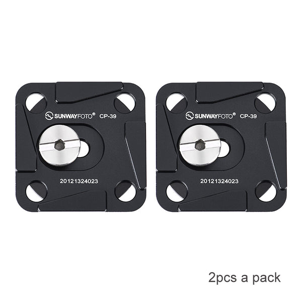 CP-39 Camera Clip QR Arca Swiss Plate compatible with Arca-Swiss, RRS,PD(Two-piece design) 2 pieces