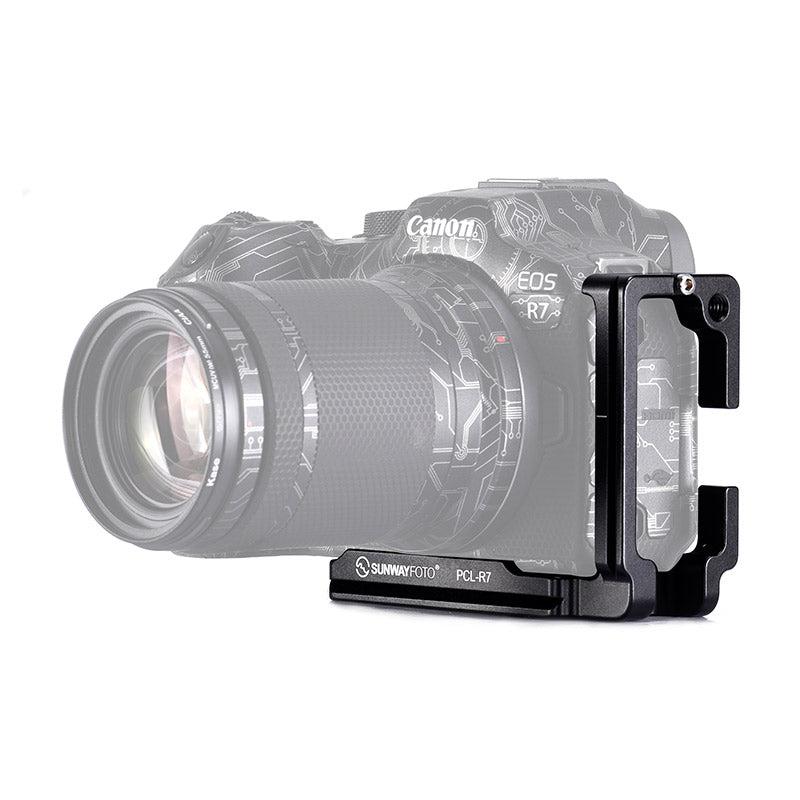 PCL-R7 L-bracket for Canon Eos R7 Arca Compatible Quick Release Arca Swiss L Plate