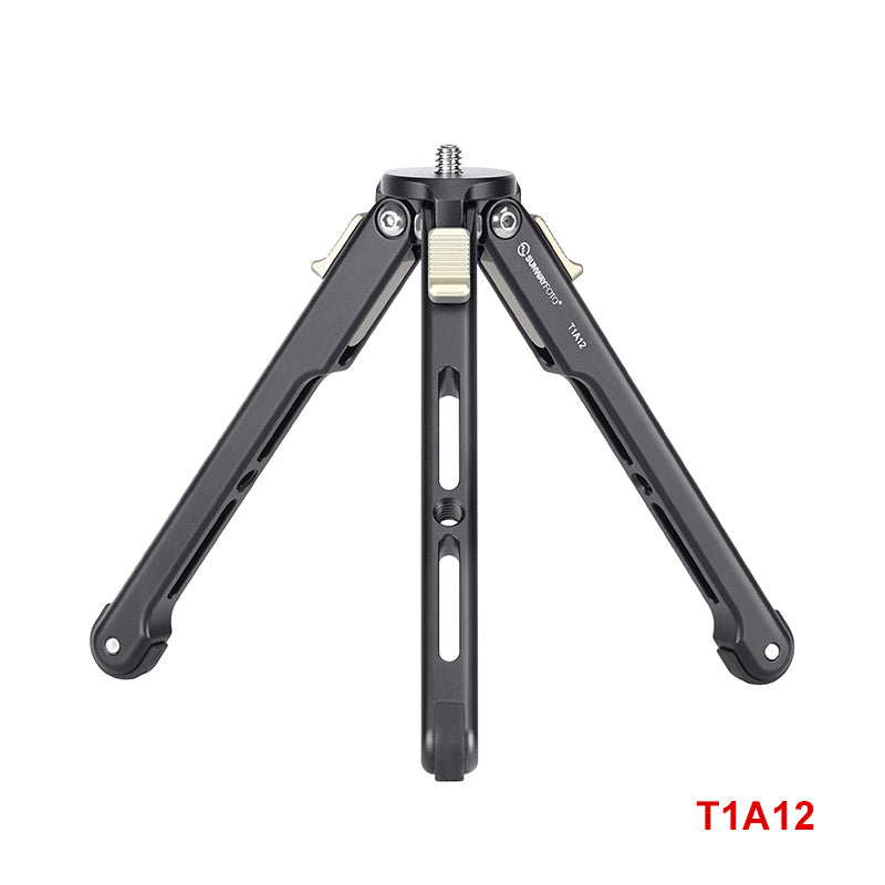 T1A12+XB-25 Mini Tripod T1A12 Tabletop Tripod with 25mm Ball Head XB-25 and 1/4 Screw for DSLR Cameras, Projectors, Webcams, GoPro and Smartphone Mount Adapter,Aluminum Alloy