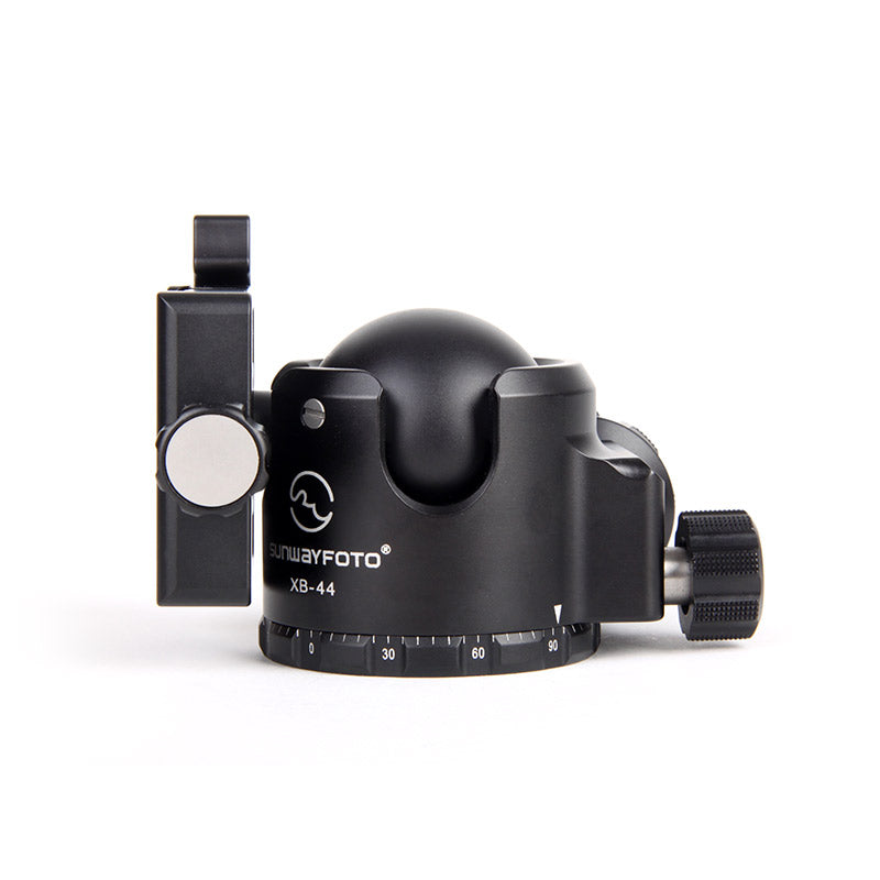 XB-44DL 44mm Ballhead Low Profile Camera Mount for Tripod with Arca-Swiss Quick Release Plate