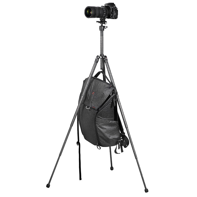 TT2340CE 4-Sections Carbon Fiber Travel Tripod for Ipad, Phone, DSLR Camera, ideal for vlog photography,
