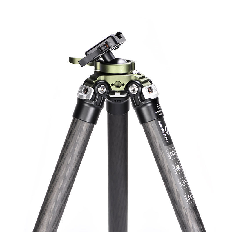 T3240CS Hunting Tripod for Shooting Rifle Stand Carbon Fiber