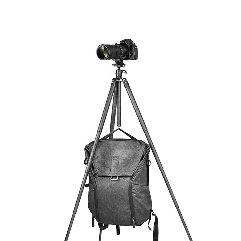 TT2650CE 5-Sections Carbon Fiber Travel Tripod for Ipad, Phone, DSLR Camera, small and flexible, with 25mm Ball Head