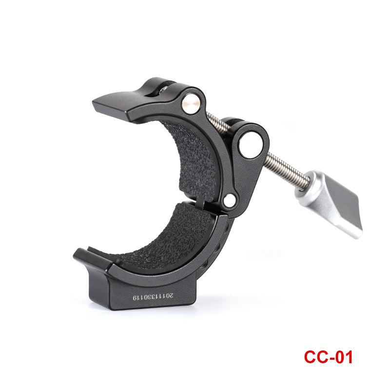 CC-01T Adjustable Super Clamp with QR Plate for Phone, DJI OSMO, Gopro Bike Clamp