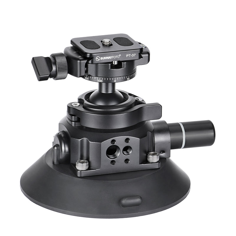  BS-01 Suction Cup Mount  Ball Head for DSLR Camera