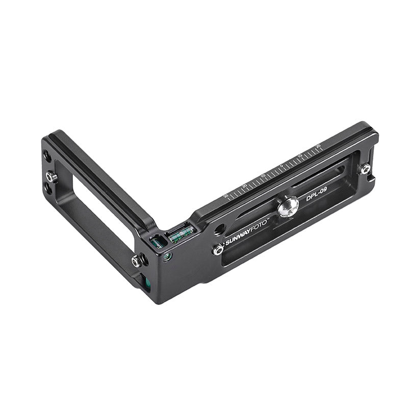 DPL-09 Universal L-bracket for DSLR Compatible Arca-swiss and RRS Tripod Heads with Levelers