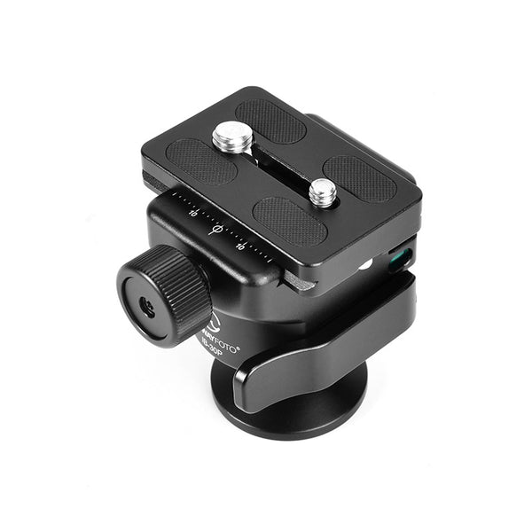 IB-30P Inverted Ball Head for Tripod ,compatible Arca Swiss/Picatinny Adapter Clamp,Load 40lb(18KG)