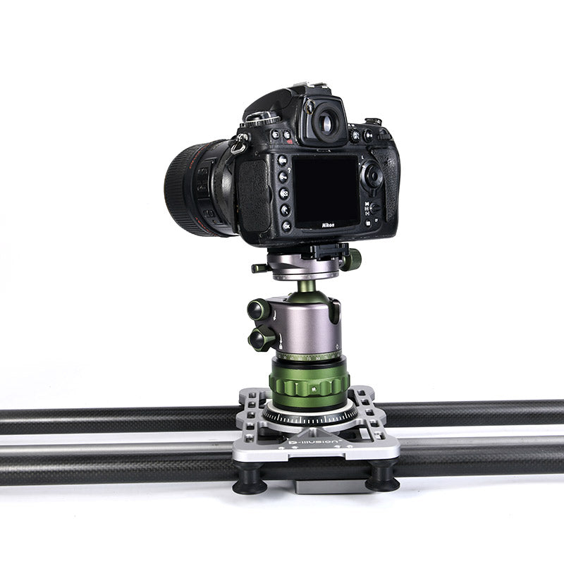 QA-60G 60mm Move Quick Release System,360° Drop in Quick Mount Gimbal Slider,Compatiable DSLR Camera,Gimbal, Camcorder,Ball Head,Tripod,Monopod for Video Photography